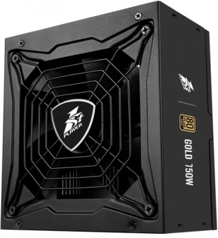 Блок питания 750W 1STPLAYER PS-750SP (140mm, 24+8pin, 4*8pin, 6*SATA, 6*Molex, 80 Plus Gold)