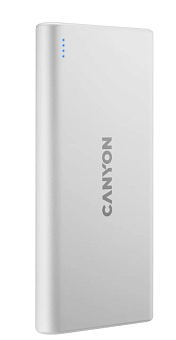 Внешний аккумулятор 10000 mAh_ Canyon CNE-CPB1008 White