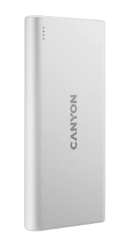 Внешний аккумулятор 10000 mAh_ Canyon CNE-CPB1008 White