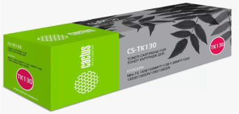 Картридж лазерный Cactus CS-TK130 для Kyocera, черный