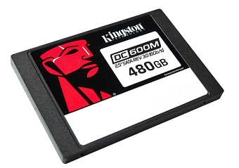 Накопитель SSD SATA .480Gb Kingston DC600M Series (TLC, 560/470 Мбайт/сек)