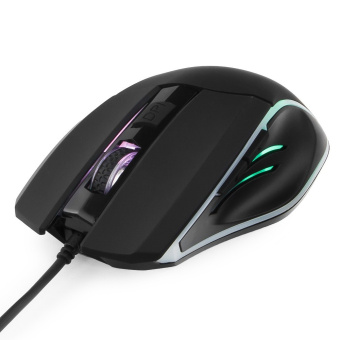 Мышь проводная Gembird MG-500 Gaming 1600dpi Подсветка USB черный