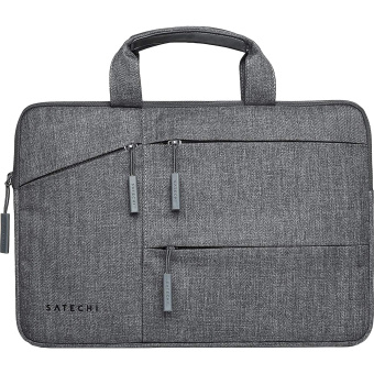 Сумка для ноутбука 15" Satechi Water-Resistant Laptop Carrying Case, нейлон, серый