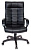 Кресло Бюрократ KB-10 (эко.кожа, мех. качания, крест. пластик, до 120 кг) Черный