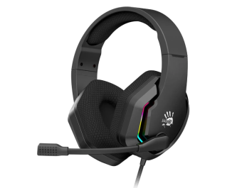 Наушники проводные A4Tech Bloody G260 (20 Гц - 20 кГц, 7.1 Виртуальный звук, RGB-подсветка, 2м, USB)