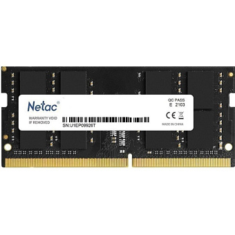 Модуль памяти SODIMM DDR4 16Gb PC4-25600 3200MHz Netac