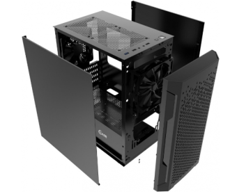 Корпус Powercase Mistral Micro Z2B SI mATX чёрный