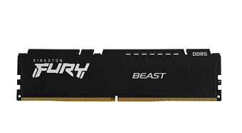 Модуль памяти DDR5 32Gb 6000MHz Kingston FURY Beast Black EXPO CL30