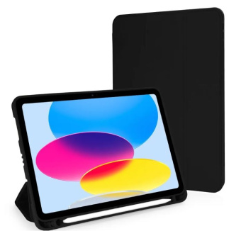 Чехол для планшета Apple iPad 11" 2025 - Gurdini Milano Series, черный
