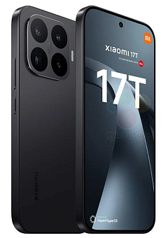 Смартфон Xiaomi 17T 12/256Gb Black (черный)