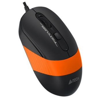 Мышь проводная A4Tech Fstyler FM10 1600dpi Black-Orange