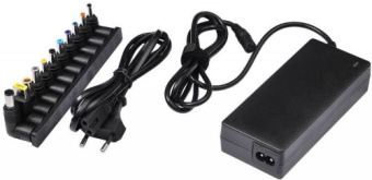 Блок питания для ноутбука Buro BUM-1157L90 (18.5-20V, 90W, 220V, 11 сменных разъемов)