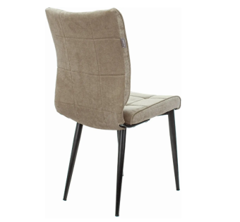 Кресло Бюрократ CH-K10 песочный Light 21 металл черный на ножках (