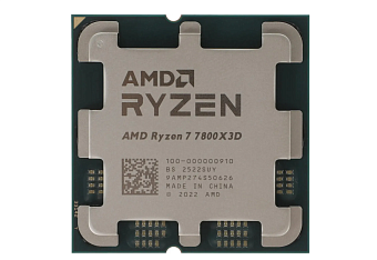 Процессор Socket-AM5 AMD Ryzen 7 7800X3D (4.2/96Mb/120W/Radeon/8C16T) OEM