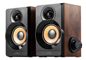 Акустическая система OKLICK OK-161 (2x3W, питание от USB) black/cherry