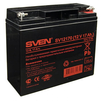 Аккумулятор для ИБП 12V, 17.0Ah, SVEN SV 12170