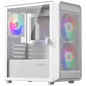 Корпус XASTRA A303M FRGB mATX White