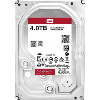 Жесткий диск SATA .4Tb WD Red Pro 7200rpm 256Mb SATA-3