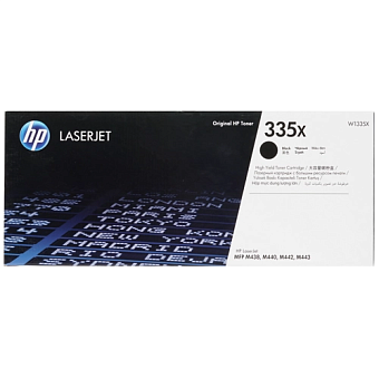 Картридж лазерный HP 335X (W1335X) для HP M438n/M442dn/M443nda, 13700 стр. черный