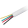 Кабель телефонный 4-х жильный (100м) белый