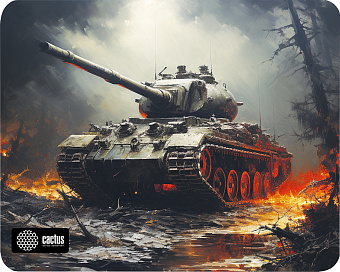 Коврик для мыши CACTUS [CS-MP-D04S] 250x200x3мм, Tank