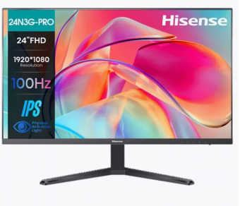 Монитор 23.8" Hisense 24N3G-PRO (IPS 1920x1080 5ms 100Hz HDMI VGA) Black