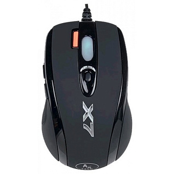 Мышь проводная A4Tech X-710MK-X7-710MK 2000dpi черный