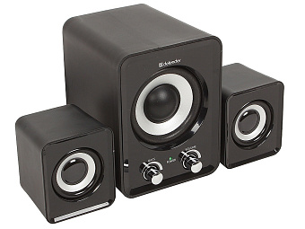 Акустическая система Defender Z4 (2x3W+10W, питание от USB) черный