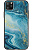 Чехол для смартфона Apple iPhone 11 Pro 5.8" - Deppa Glass Case, голубой агат