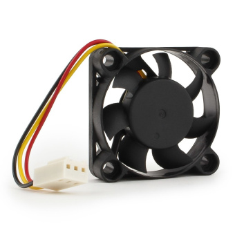 Вентилятор для корпуса 40mm Gembird D40BM-12A (3pin, 40x40x10мм, 30дБ, 4000об/мин, подшипник)