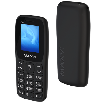 Мобильный телефон Maxvi C45 черный