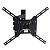 Крепление для телевизора Kromax DIX-24 (15"-55" макс.35кг настенный поворотно-выдвижной и наклон) Black