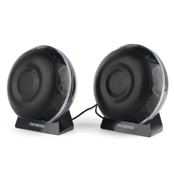 Акустическая система Гарнизон GSP-150 (2x3W, подсветка, питание USB) черный