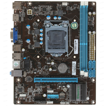 Материнская плата Socket-1155 Esonic H61FEL-U (iH61) 2*DDR3 1*PCI-Ex16 1*PCI-Ex1 4*SATA VGA HDMI mATX