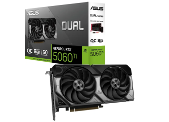 Видеокарта .8Gb ASUS DUAL-RTX5060TI-O8G (RTX5060Ti) GDDR7 HDMI DP