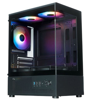 Корпус XASTRA Q300M 5ARGB mATX чёрный