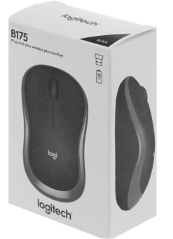 Мышь проводная Logitech B175 Wireless Black