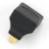 Кабель-переходник HDMI (f) < - > micro HDMI (m), Cablexpert (угловой)