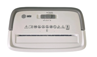 Уничтожитель бумаги Cactus CS-SH-C5 секр.P-4, фрагменты 10лист. 21лтр. белый