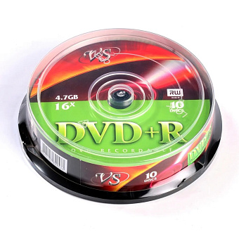 Диск DVD-R 4,7Gb VS 16x в Cake Box (50 шт)