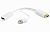 Кабель-переходник HDMI (m) < - > DP (f), конвертер HDMI-в сигнал DisplayPort, питание от встроенного