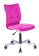 Кресло Бюрократ CH-330M (ткань, без мех. качания, крест. металл, до 120 кг) Малиновый