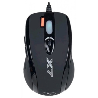 Мышь проводная A4Tech X-710MK-X7-710MK 2000dpi Black