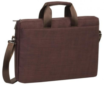 Сумка для ноутбука 15" Riva 8335 полиэстер, коричневый