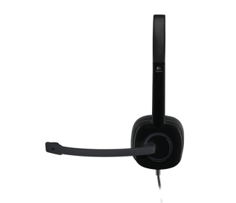 Наушники проводные Logitech H151 Stereo Headset 1.7м Black