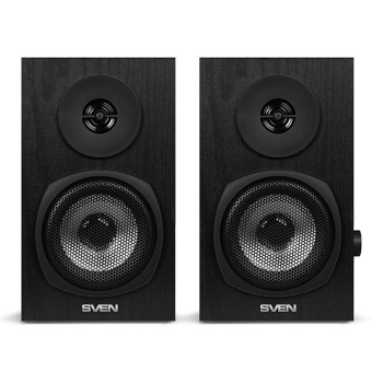 Акустическая система SVEN SPS-575 (2x3W) дерево, Black