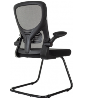 Кресло Бюрократ MC-109 черный TW-01 TW-11 сетка/ткань полозья металл черный