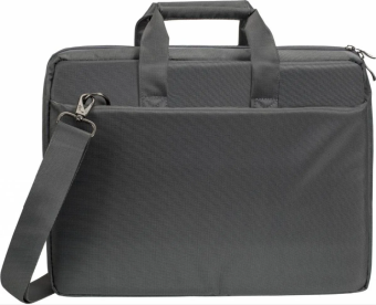 Сумка для ноутбука 15" Riva 8231 полиэстер, серый