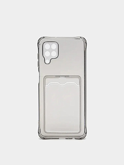 Чехол для смартфона Samsung Galaxy A12/M12 - NEYPO Poket силиконовый с кармашком