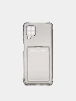 Чехол для смартфона Samsung Galaxy A12/M12 - NEYPO Poket силиконовый с кармашком